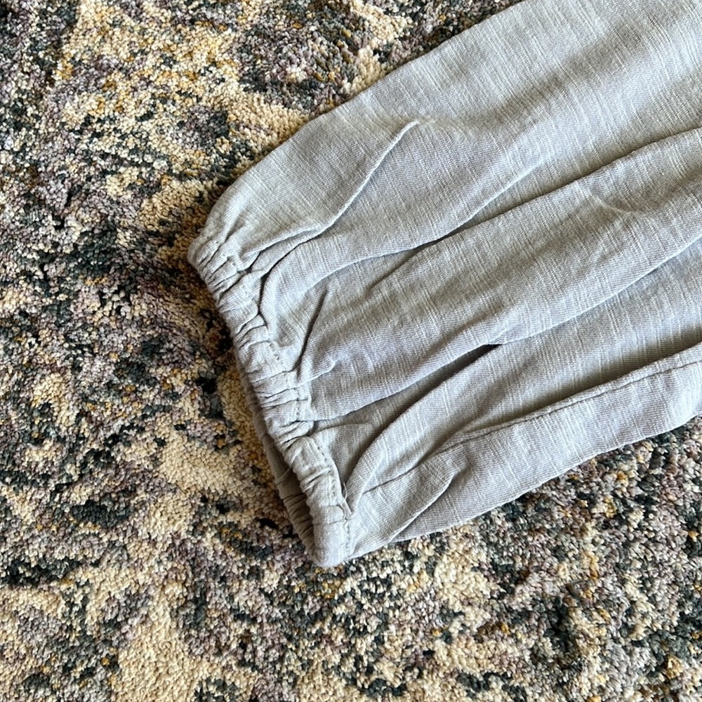 J. Jill soft gray top with lace detail Size S - Picture 4 of 6